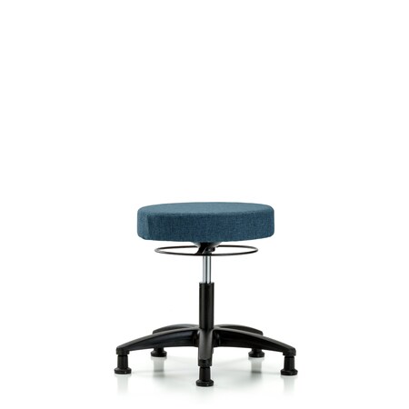 Desk Stool, Fabric, Glides, Blu MPN:BR-FDHSO-RG-RG-F43