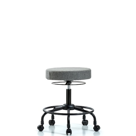 Desk Stool, Fabric, RT, Casters, Gry MPN:BR-FDHSO-RT-RC-F44