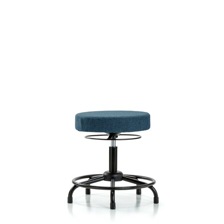 Desk Stool, Fabric, RT, Glides, Blu MPN:BR-FDHSO-RT-RG-F43