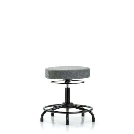 Desk Stool, Fabric, RT, Glides, Gry MPN:BR-FDHSO-RT-RG-F44