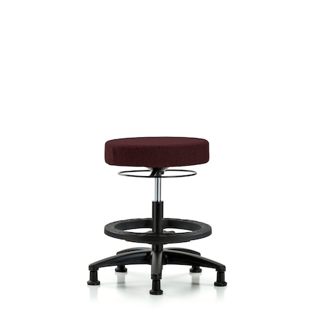 Bench Stool, Med, Fabric, BF, Glides, Bur MPN:BR-FMBSO-RG-BF-RG-F41