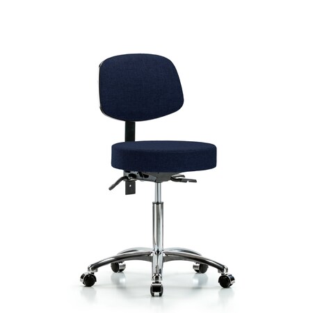 Ben Stool, Med, Fab, Bk Cast, Nav MPN:BR-FMBST-CR-T1-NF-CC-F45