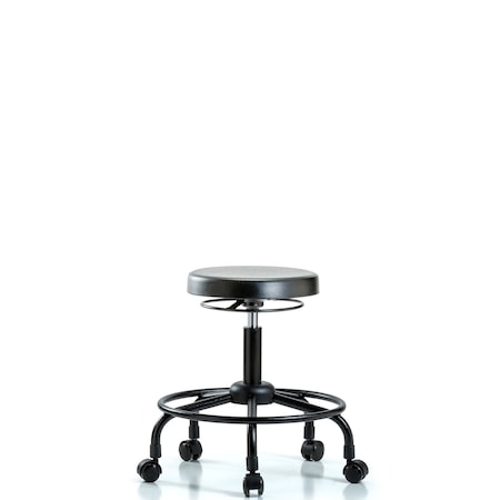Desk Stool, Poly, RT, Casters MPN:BR-PDHSO-RT-RC