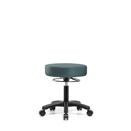 Desk Mini-Stools, Vinyl, Casters, Blu MPN:BR-VDHMS-RG-RC-8546