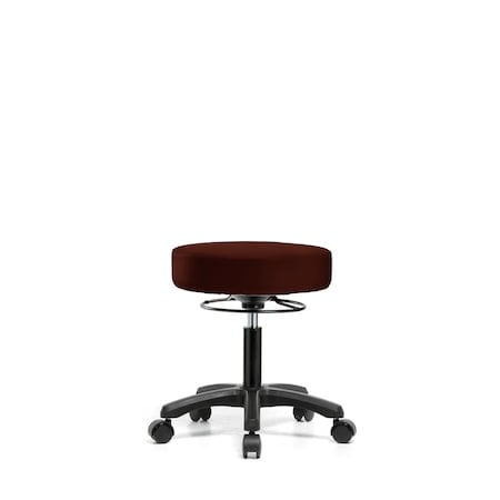 Desk Mini-Stools, Vinyl, Casters, Burg MPN:BR-VDHMS-RG-RC-8569
