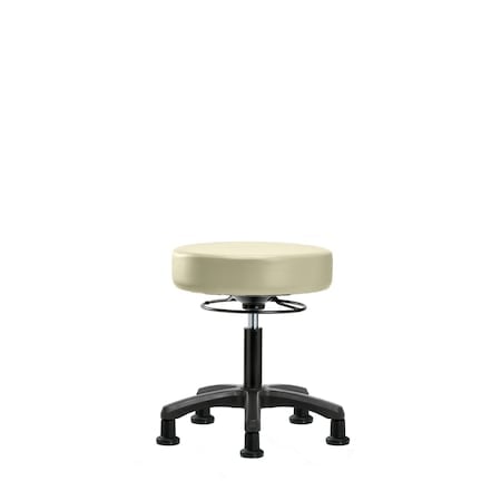 Desk Mini-Stools, Vinyl, Glides, Wht MPN:BR-VDHMS-RG-RG-8501