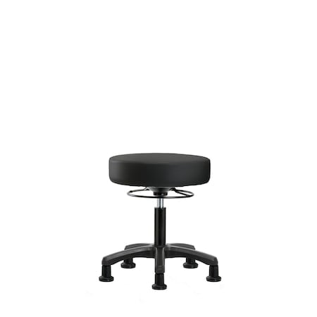 Desk Mini-Stools, Vinyl, Glides, Blk MPN:BR-VDHMS-RG-RG-8540