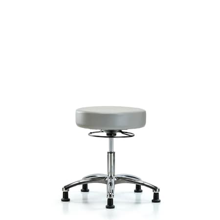Desk Stool, Vinyl, Chrome, Glides, Dov MPN:BR-VDHSO-CR-RG-8567