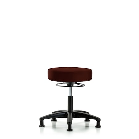 Desk Stool, Vinyl, Glides, Burg MPN:BR-VDHSO-RG-RG-8569