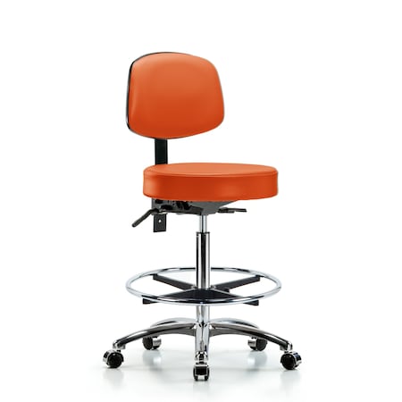 Ben Stool, Hi, Vinyl, Bk, CF, Cast, Orange MPN:BR-VHBST-CR-T1-CF-CC-8613