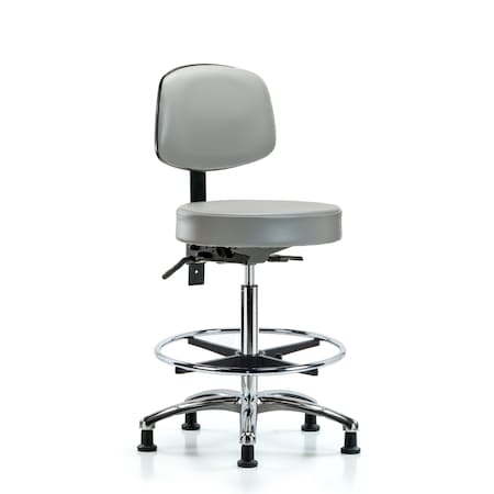 Ben Stool, Hi, Vinyl, Bk, CF, Gld, Dov MPN:BR-VHBST-CR-T1-CF-RG-8567