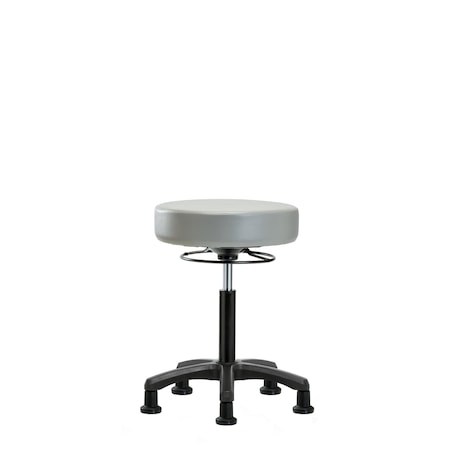 Med Bench Mini-Stool, Vinyl, Glides, Dov MPN:BR-VMBMS-RG-RG-8567