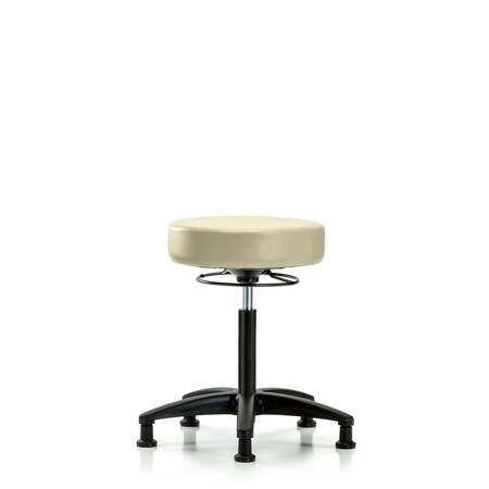 Vin Stool without Back-Medium Bench Height with Stationary Glides in Adobe White Trailblazer Vin MPN:BR-VMBSO-RG-NF-RG-8501