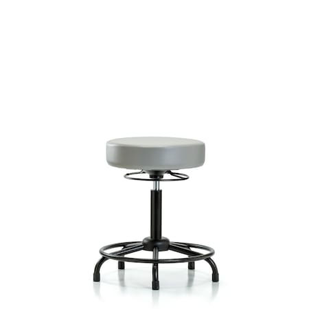 Bench Stool, Med, Vinyl, RT, Glides, Dov MPN:BR-VMBSO-RT-RG-8567