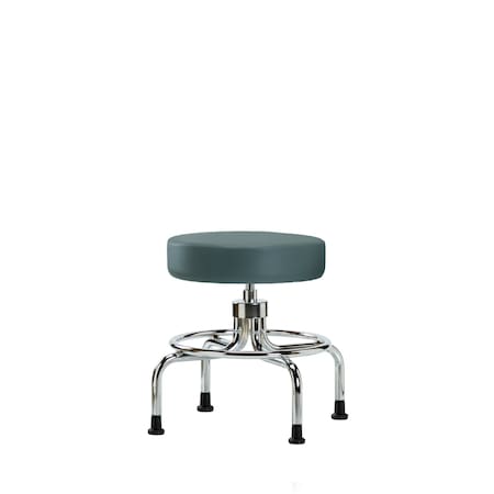 Screw-Lift Stool, Vinyl, CR, Glides, Blu MPN:BR-VSLMD-CR-RG-8546