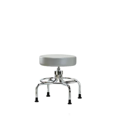 Screw-Lift Stool, Vinyl, CR, Glides, Dov MPN:BR-VSLMD-CR-RG-8567