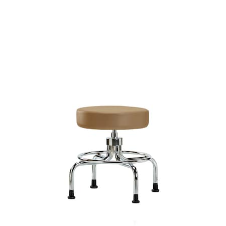 Screw-Lift Stool, Vinyl, CR, Glides, Taupe MPN:BR-VSLMD-CR-RG-8584