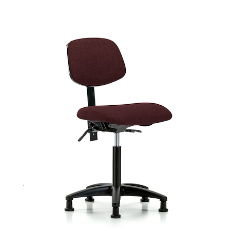 Chair, Fabric, Med Bench, Tilt Glides, Bur, No Arms, 22
