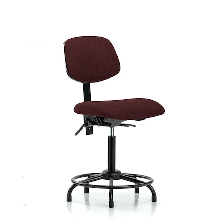 Chair, Fab, Med Bench, RT Tilt Glides, Bur, No Arms, 22
