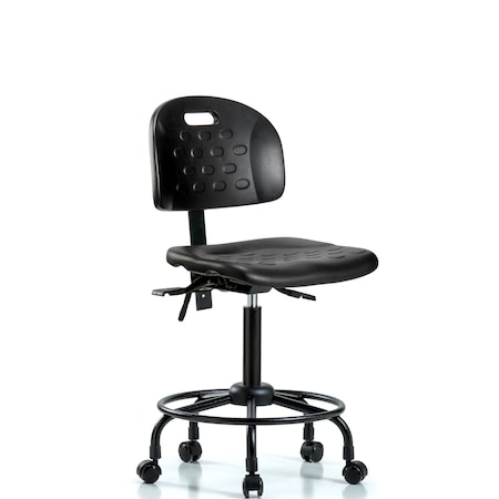 Newport Med Bench Chair, RT, Casters, No Arms, 24