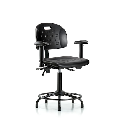 Newport Med Bench Chair, RT, AA, Glides, 6-Way Adjustable, 22