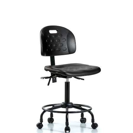 Newport Med Bench Chair, RT, Tilt Casters, No Arms, 24