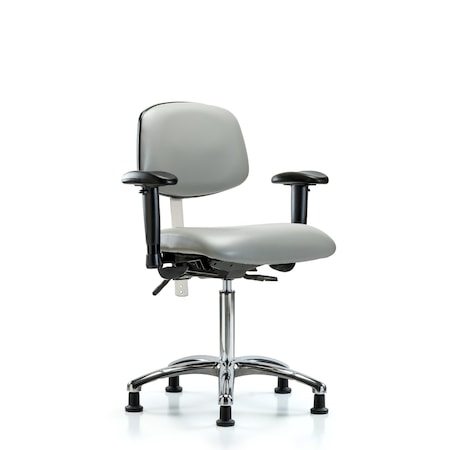Med Bench Chair, Vinyl, Glds, Dov, CL100, 6-Way Adjustable, 22