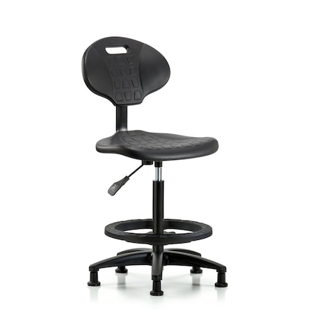 Erie Hi Bench Chair, BF, Glides, No Arms, 23