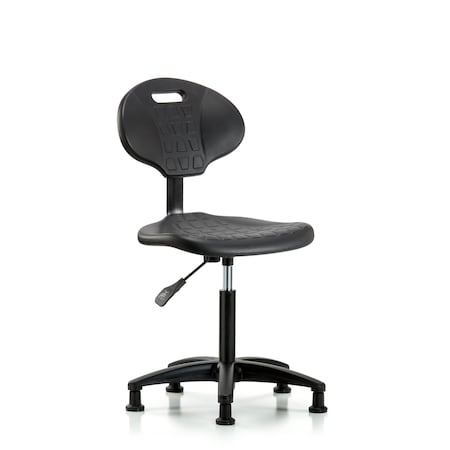 Erie Med Bench Chair, Glides, No Arms, 19