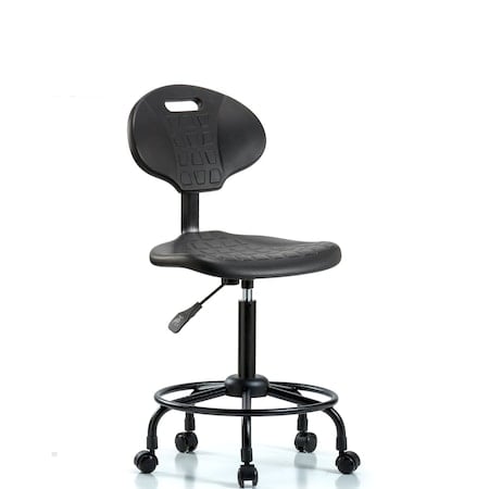 Erie Med Bench Chair, RT, Casters, No Arms, 24