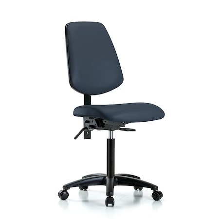 Vinyl, Polyurethane Foam, Imperial Blue, 22