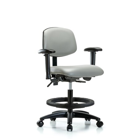 Chair, Vin, Med Bench, Tilt AA BF Cast, Dov, 6-Way Adjustable, 22