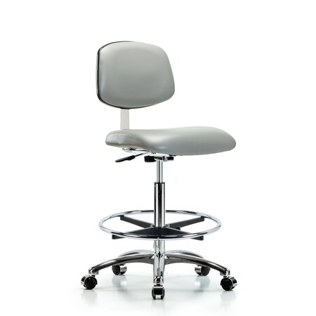 Clean Room Chair Hi Ben Chair, Vin, Chrm, CF, Cast, Dov, CL10, 26