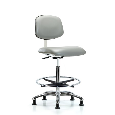 Clean Room Chair Hi Ben Chair, Vin, Chrm, CF, Glds, Dov, CL10, 26