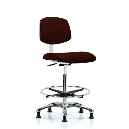 Clean Room Chair Hi Ben Chair, Vin, Chrm, CF, Gld, Burg, CL10, 26