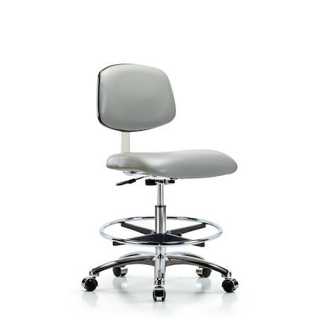 Clean Room Chair Med Ben Chair, Vin, Chrm, CF, Cast, Dov, CL10, 22