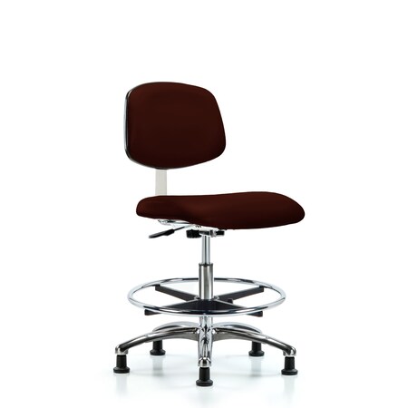Clean Room Chair Med Ben Chair, Vin, Chrm, CF, Glds, Burg, CL10, 22