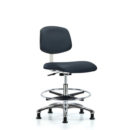 Clean Room Chair Med Ben Chair, Vin, Chrm, CF, Gld, Nvy, CL10, 22