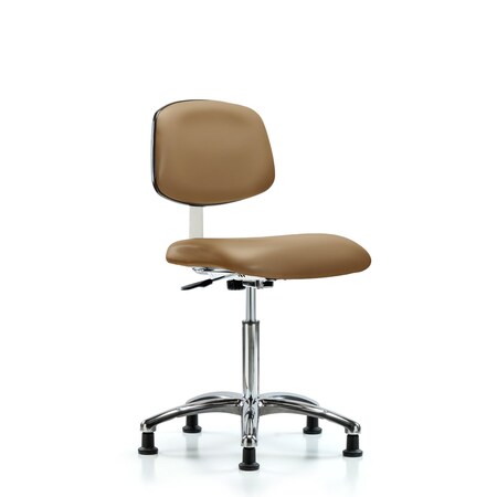 Clean Room Chair Med Ben Chair, Vin, Chrm, Glds, Taupe, CL10, 22