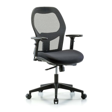 Executive Mesh Chair, 3D, Arms Casters MPN:BR-EXE-MDHCH-RG-H0-A2-RC