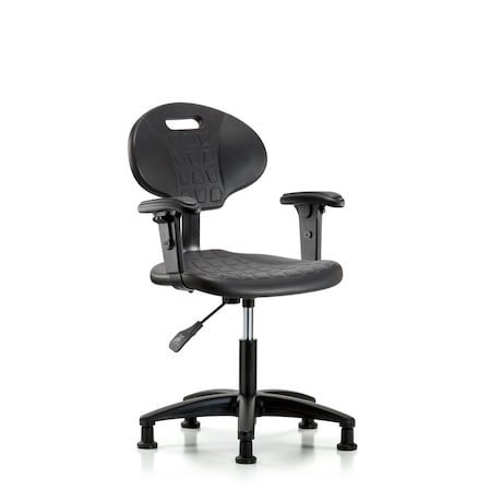 Desk Chair Erie Desk Chair, AA, Glides, Adjustable Arms, 17
