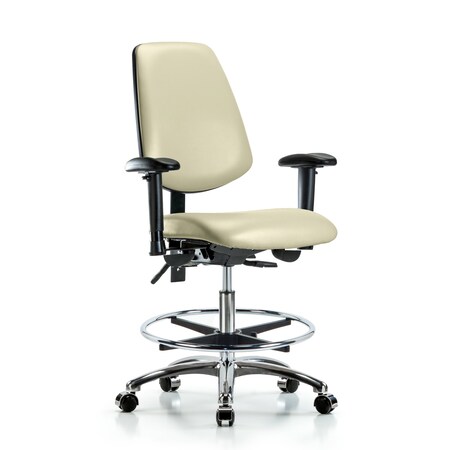Medium Bench Chair Adjustable Arms, 22