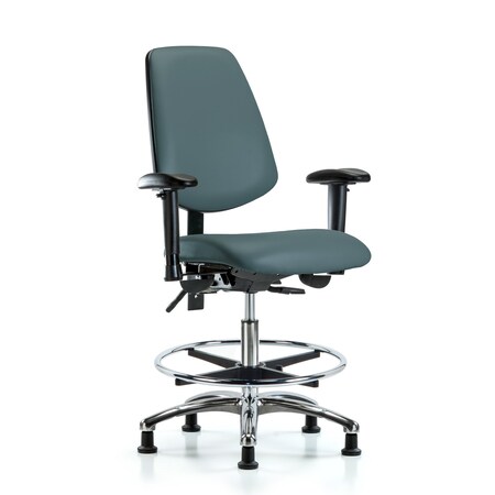 Medium Bench Chair Adjustable Arms, 22