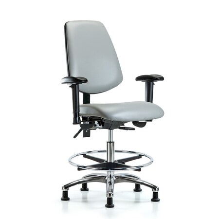 Medium Bench Chair Adjustable Arms, 22