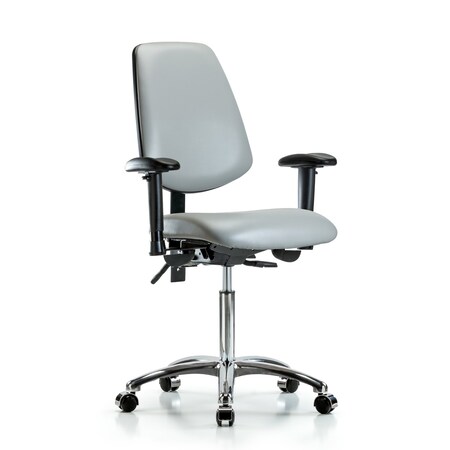 Medium Bench Chair Adjustable Arms, 22