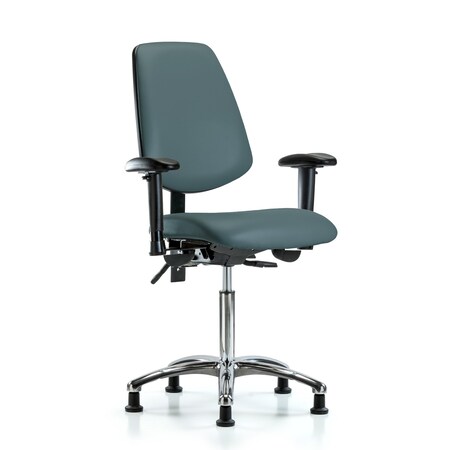 Medium Bench Chair Adjustable Arms, 22