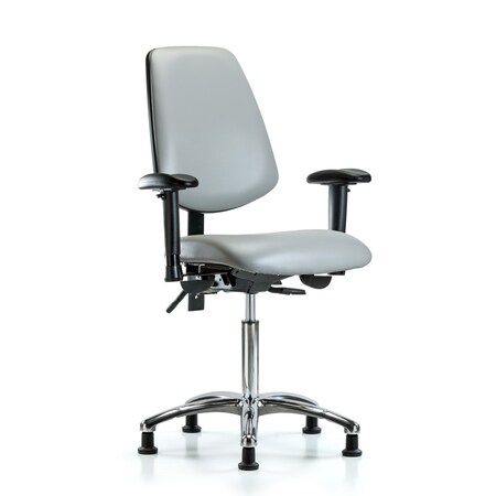 Medium Bench Chair Adjustable Arms, 22
