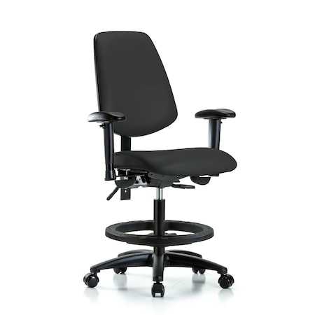 Medium Bench Chair Adjustable Arms, 22