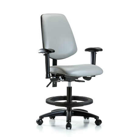 Medium Bench Chair Adjustable Arms, 22
