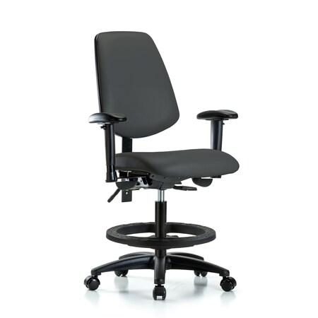 Medium Bench Chair Adjustable Arms, 22